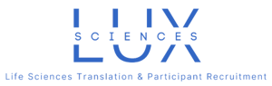 Lux Sciences Life Sciences translation and participant recruitment marketing